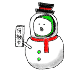 wakamekun of winter sticker #2258300