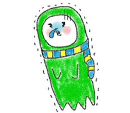 wakamekun of winter sticker #2258301