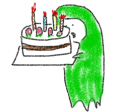 wakamekun of winter sticker #2258308