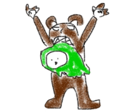 wakamekun of winter sticker #2258317