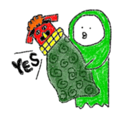 wakamekun of winter sticker #2258329