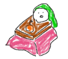 wakamekun of winter sticker #2258331