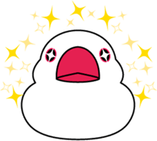 Java sparrow "Bun-cho" sticker #2258384