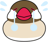 Java sparrow "Bun-cho" sticker #2258385