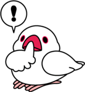 Java sparrow "Bun-cho" sticker #2258392