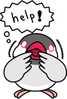 Java sparrow "Bun-cho" sticker #2258395