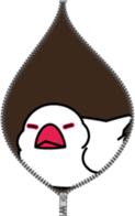 Java sparrow "Bun-cho" sticker #2258405