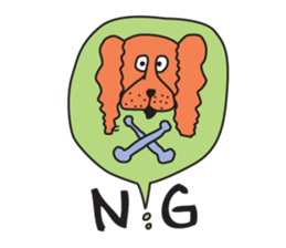 KURODA INU sticker #2258826