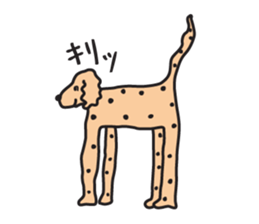 KURODA INU sticker #2258828