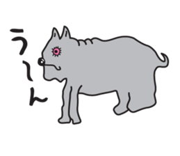 KURODA INU sticker #2258832