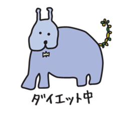 KURODA INU sticker #2258854