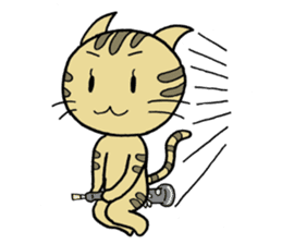Oboe Kitty sticker #2259222