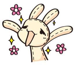 Foufou Bunny sticker #2259422