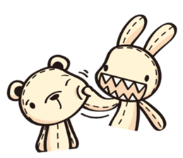Foufou Bunny sticker #2259427