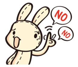 Foufou Bunny sticker #2259429