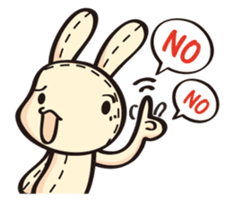 Foufou Bunny sticker #2259429