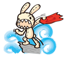 Foufou Bunny sticker #2259432