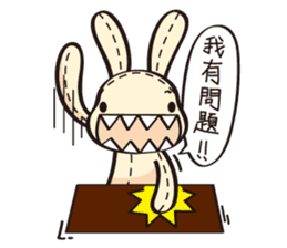 Foufou Bunny sticker #2259440