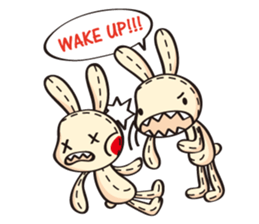 Foufou Bunny sticker #2259441