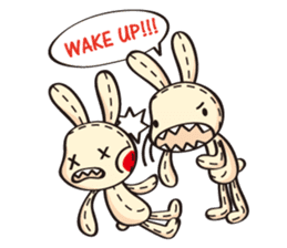 Foufou Bunny sticker #2259441