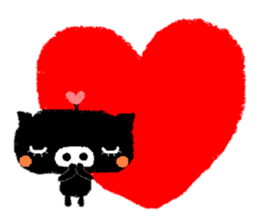 black BUTAPAN(Silence type) sticker #2259584