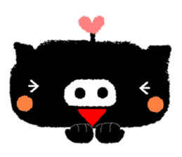 black BUTAPAN(Silence type) sticker #2259602