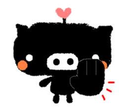 black BUTAPAN(Silence type) sticker #2259610