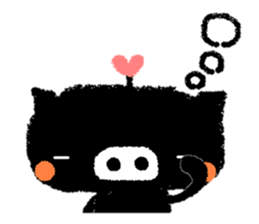 black BUTAPAN(Silence type) sticker #2259615