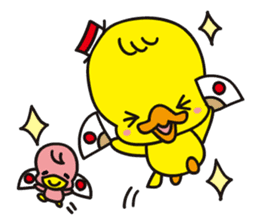 piyo and small piyo sticker #2259863