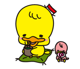 piyo and small piyo sticker #2259876