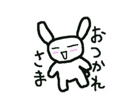 Kikio rabbit sticker #2259959