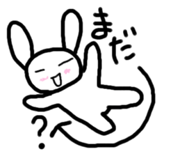Kikio rabbit sticker #2259970