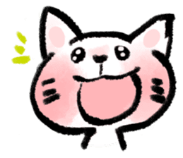 PinkCheek_Cat sticker #2260422