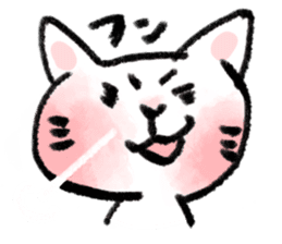 PinkCheek_Cat sticker #2260428