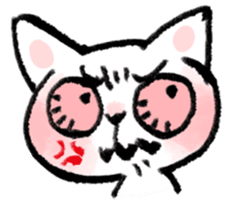 PinkCheek_Cat sticker #2260429