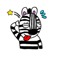 Selfishness Zibra-kun sticker #2260503