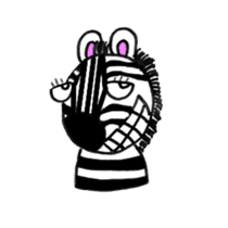 Selfishness Zibra-kun sticker #2260507