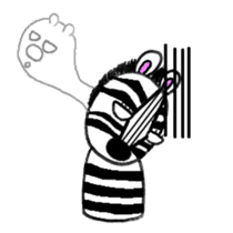 Selfishness Zibra-kun sticker #2260510