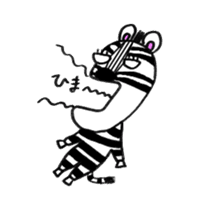 Selfishness Zibra-kun sticker #2260520