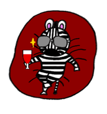 Selfishness Zibra-kun sticker #2260530