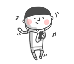 Whitish Boy sticker #2260580