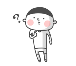 Whitish Boy sticker #2260582