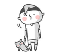 Whitish Boy sticker #2260607