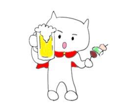 The Cat Man (Neko-o) Chinese version sticker #2260731