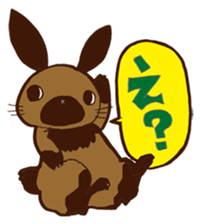 NEGIYAMA the burglar bunny sticker #2260737