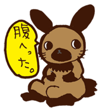 NEGIYAMA the burglar bunny sticker #2260739