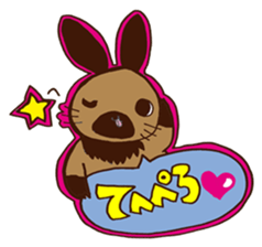 NEGIYAMA the burglar bunny sticker #2260743