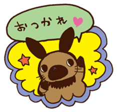 NEGIYAMA the burglar bunny sticker #2260747