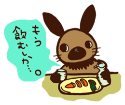 NEGIYAMA the burglar bunny sticker #2260751