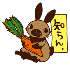 NEGIYAMA the burglar bunny sticker #2260753